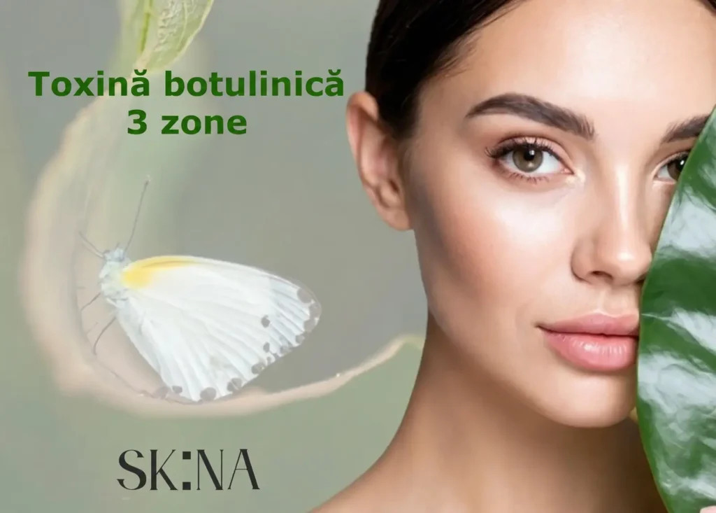 pachet toxină botulinică 3 zone Skina Dermatologie Bucuresti